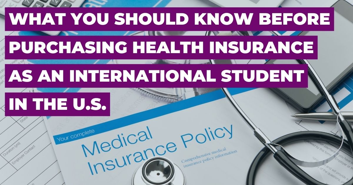 Purchasing Health Insurance as an International Student in the U.S.