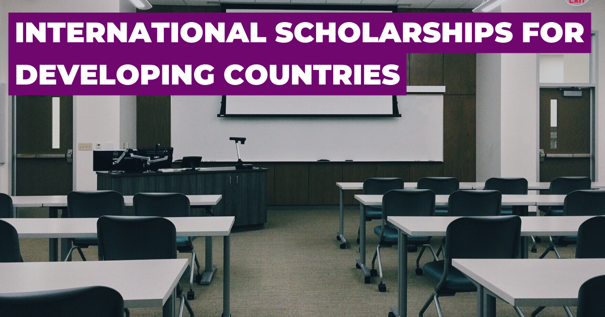 International scholarships for developing countries